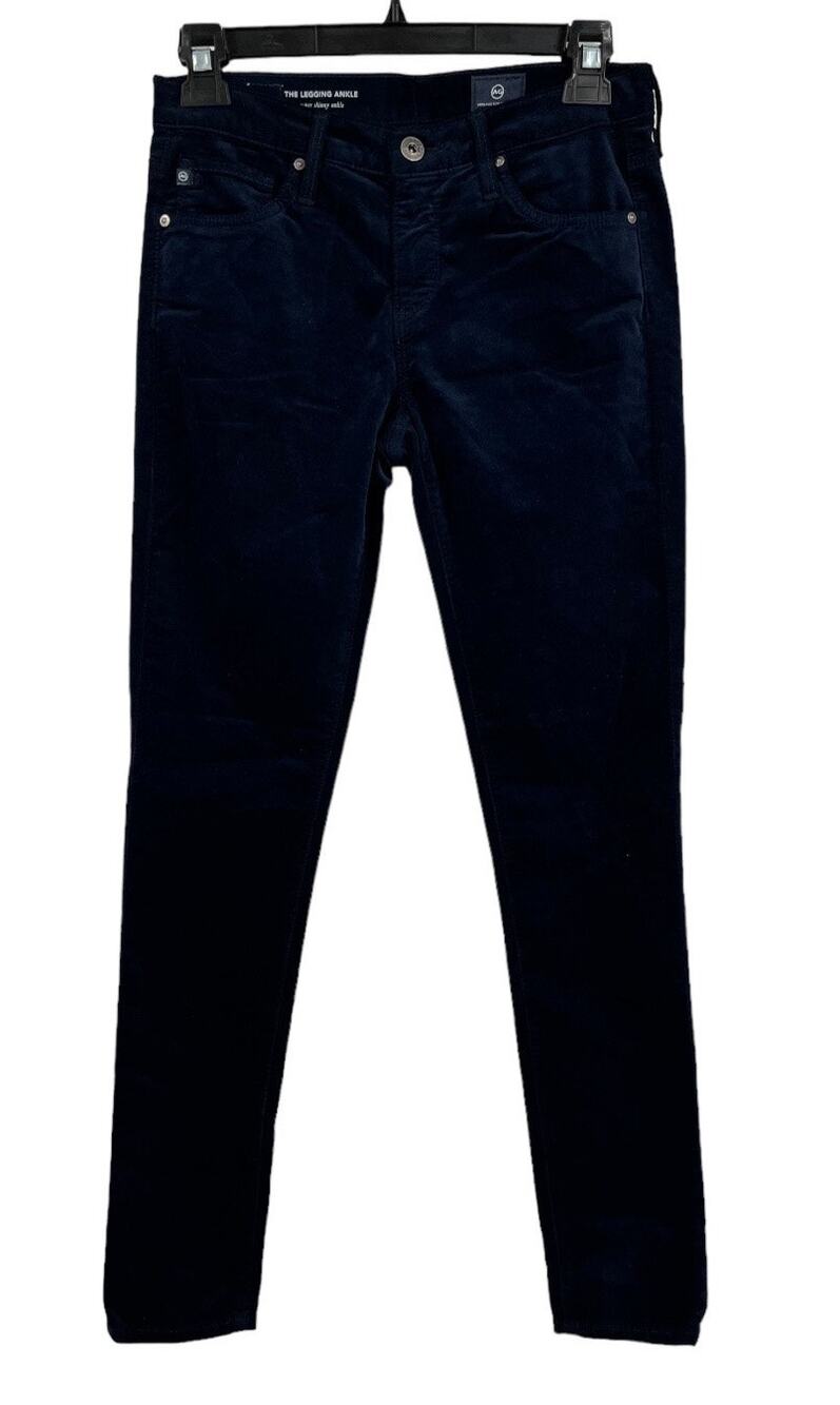 AG Adriano Goldschmied jeans Velvet The Leggings Super Skinny blue size 25